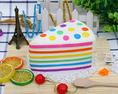 Rainbow Cake Squishy