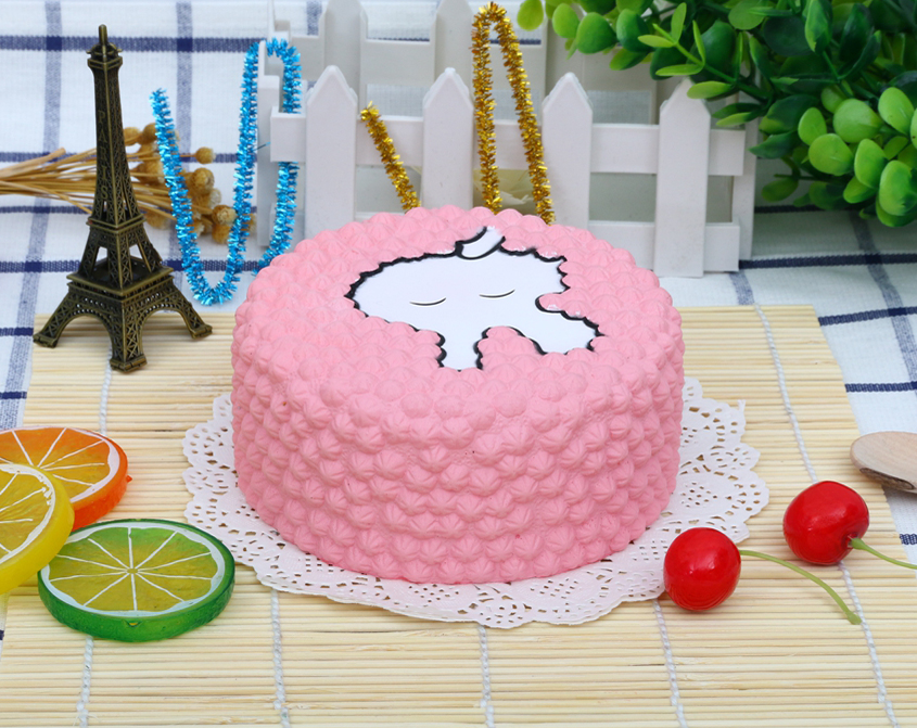 Bunny Pink Cake Squishy