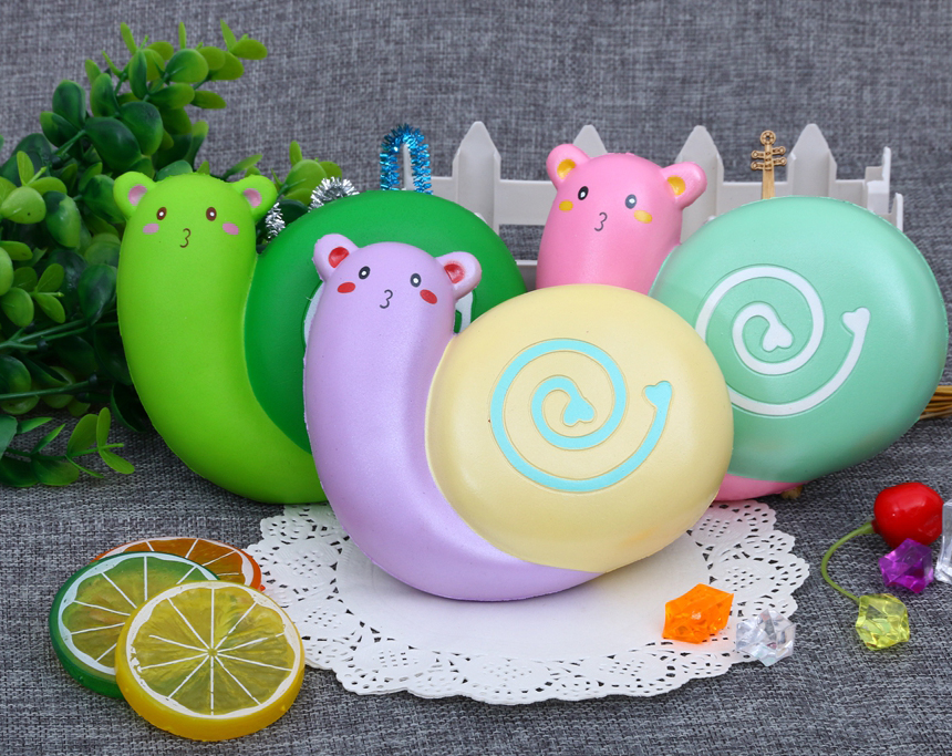 Kawaii Snail PU Stress Relievers