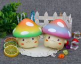 Colorful Mushrooms Squishy