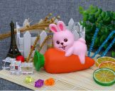 Pink Rabbit Squishy Toy