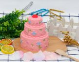 Three Layers Pink Cake Toy