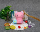 Pink Kitten Squishy Toy