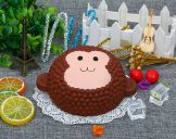 Monkey Squishy Cake Toy